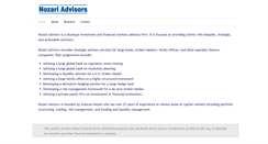 Desktop Screenshot of nozariadvisors.com